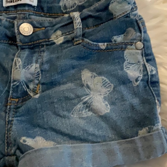 Epic Threads Blue Distressed Jean Shorts - Picture 4 of 6